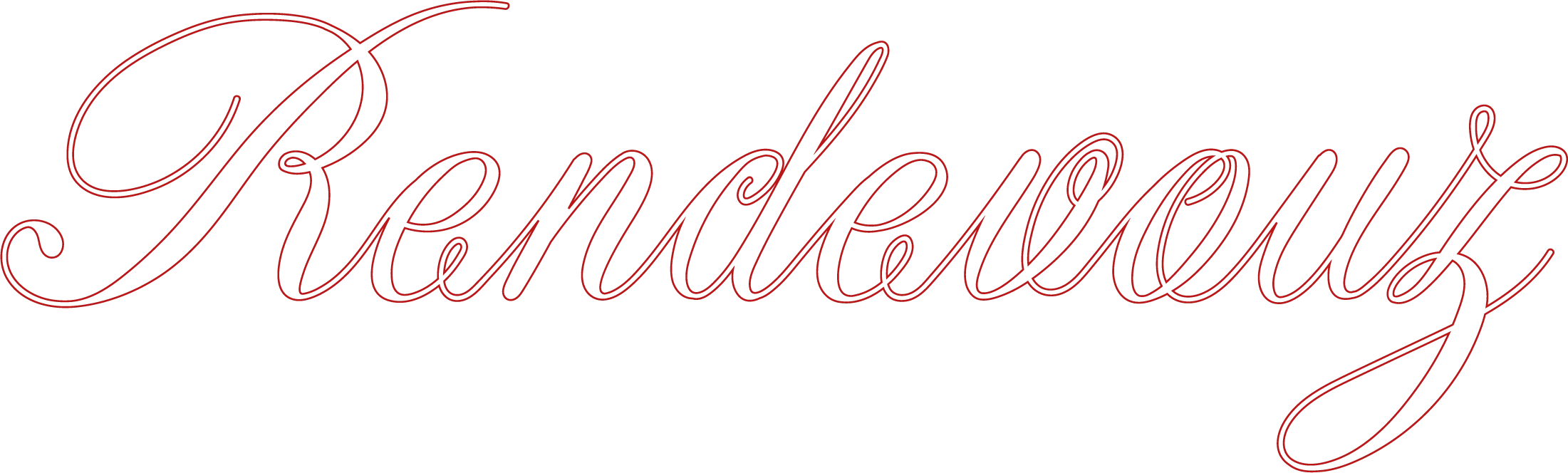 Rendez-vous typography